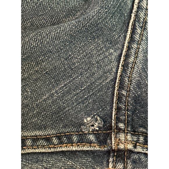 Volcom Enowen Classic Straight Leg Denim Skater Jeans Streetwear Blue Size 38 - Picture 16 of 16